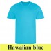 JC001 COOL T - Unisex környakú póló szublimáláshoz hawaiian blue